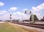 Signal for the Intermodel yard to the Mainline